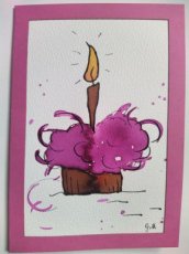 061 taart roze