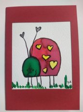 077 lieveheersbeestje rood