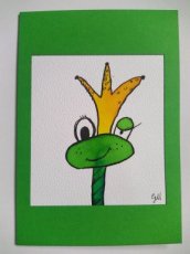 085 kikker groen