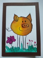092 varkentje bruin