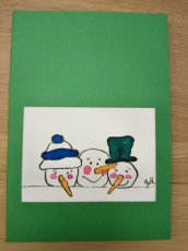 137 sneeuwmannen groen