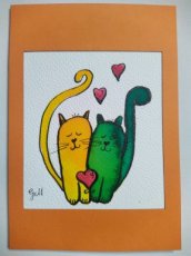 082 poesjes oranje