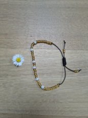 FA 006 goud met wit en bruin goud met wit en bruin